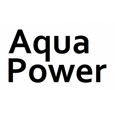 Logotip Aqua Power, логотип Аква Пауэр