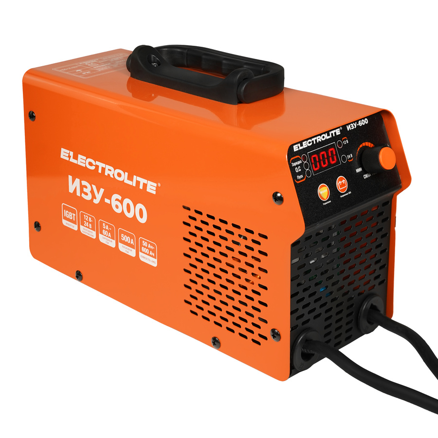Пуско-зарядное устройство Electrolite ИЗУ-600 инверторное - фото 5